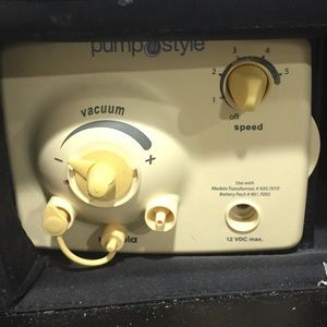 Medela double breast pump.
